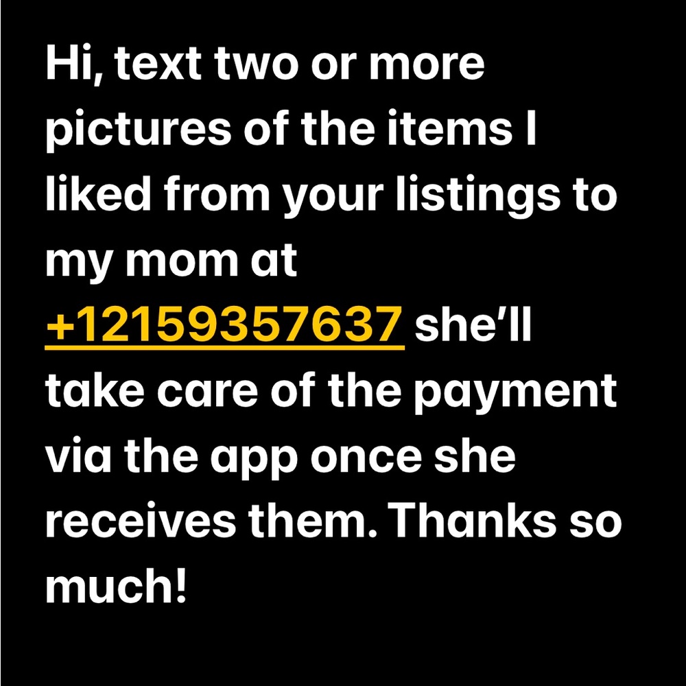 +12159357637 Fwd my mom with ur item pic I liked ☎️